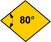 80°Rhombic