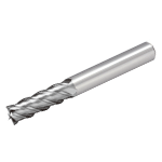 5 Short Flute 0.015 Corner Radius 0.25 Cut Dia High Helix 45° Roughing Carbide Mitsubishi Materials DS5SHRBD1/4R0.015SS Diamond Star End Mill for Stainless Steel Radius Shape 