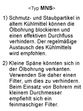 Handling mit Kühlmittel