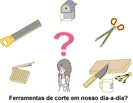 Ferramentas de corte em nosso dia-a-dia?