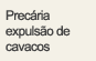 Precária expulsão de cavacos